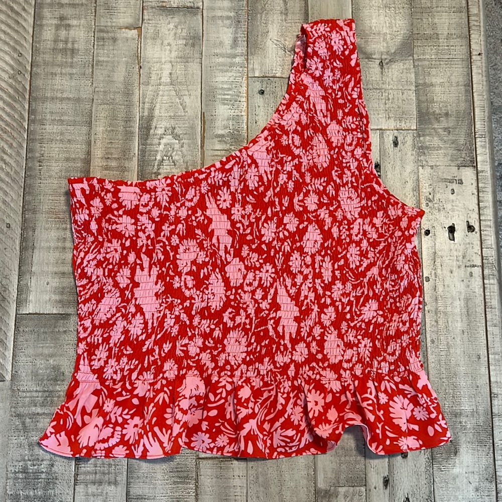 One sleeve tank top